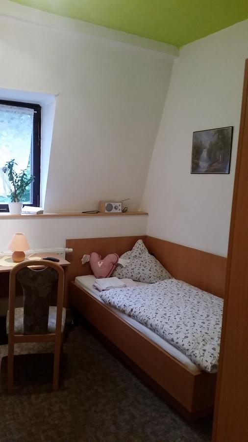 Pension Und Restaurant Die Burg Ehrenfriedersdorf Esterno foto